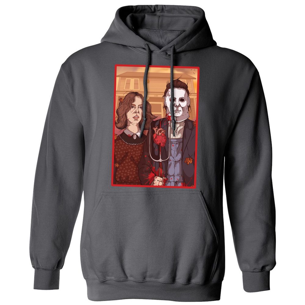 Classic Unisex Hoodie - P4WJZMSS - Charcoal - 7