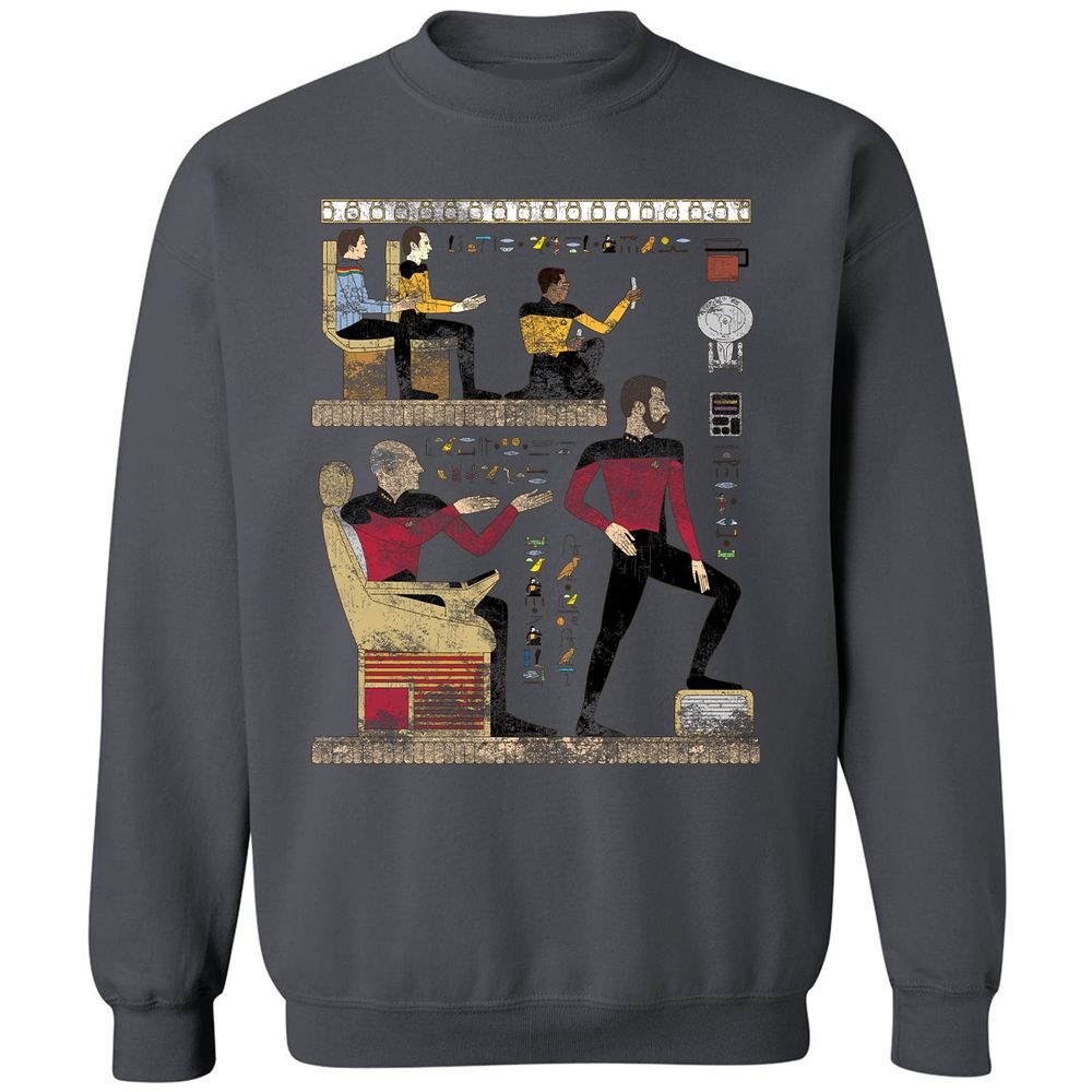Classic Unisex Sweatshirt - FP9V2MWK - Charcoal - 7