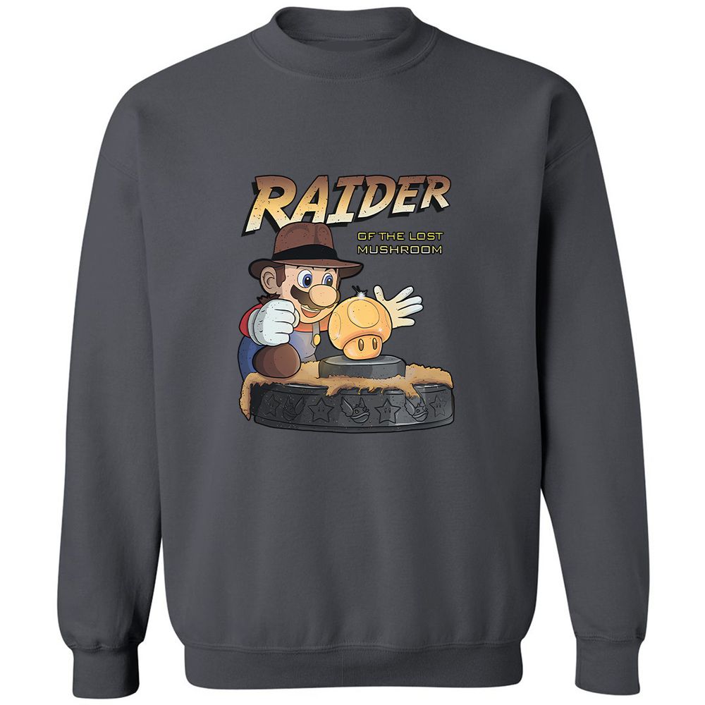 Classic Unisex Sweatshirt - Z8KRUHDM - Charcoal - 7