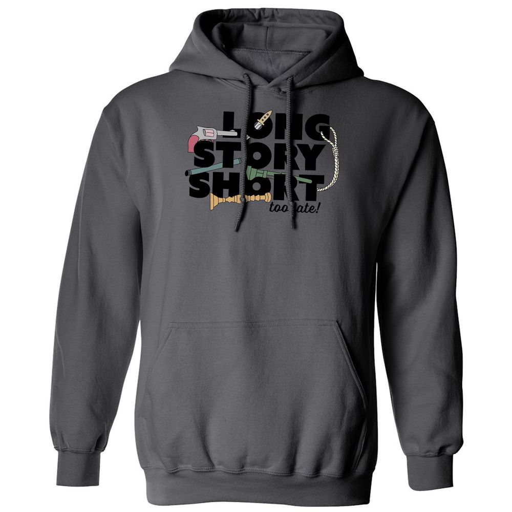 Classic Unisex Hoodie - J8A7YDPS - Charcoal - 7