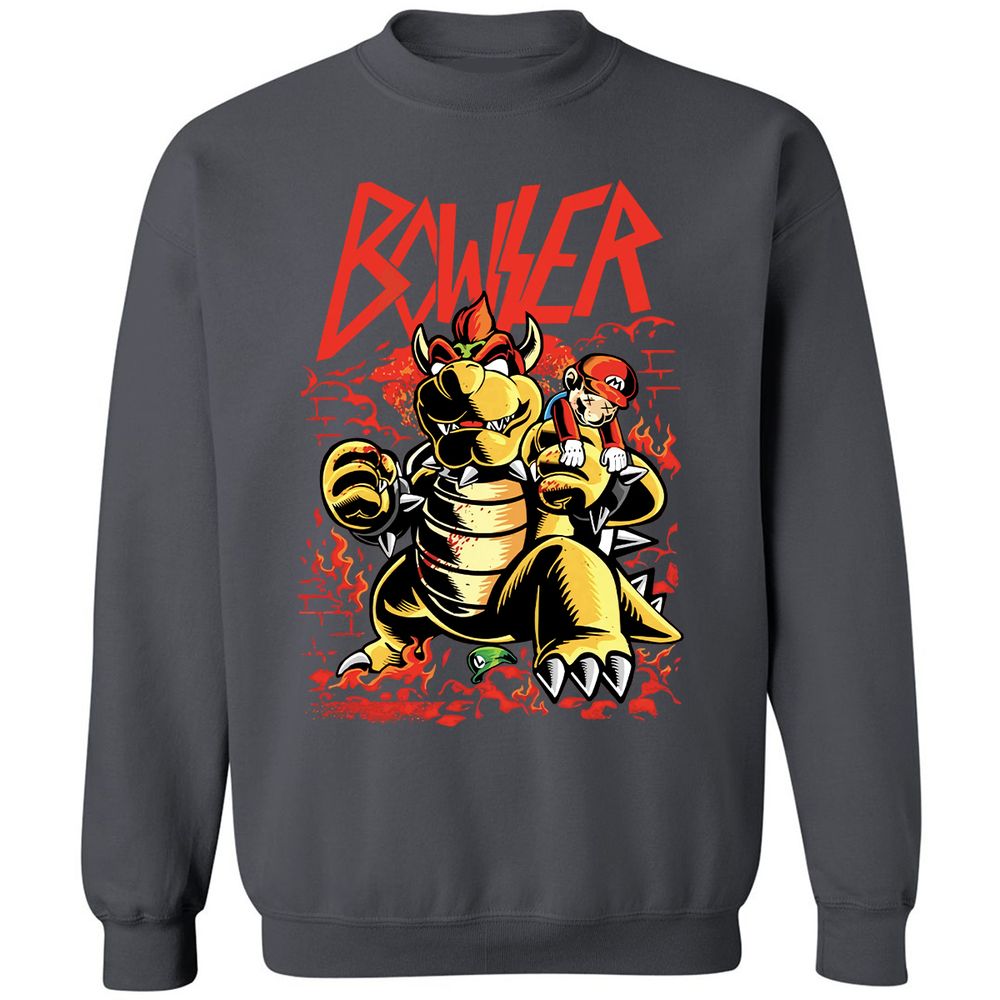 Classic Unisex Sweatshirt - H56KAAVT - Charcoal - 7