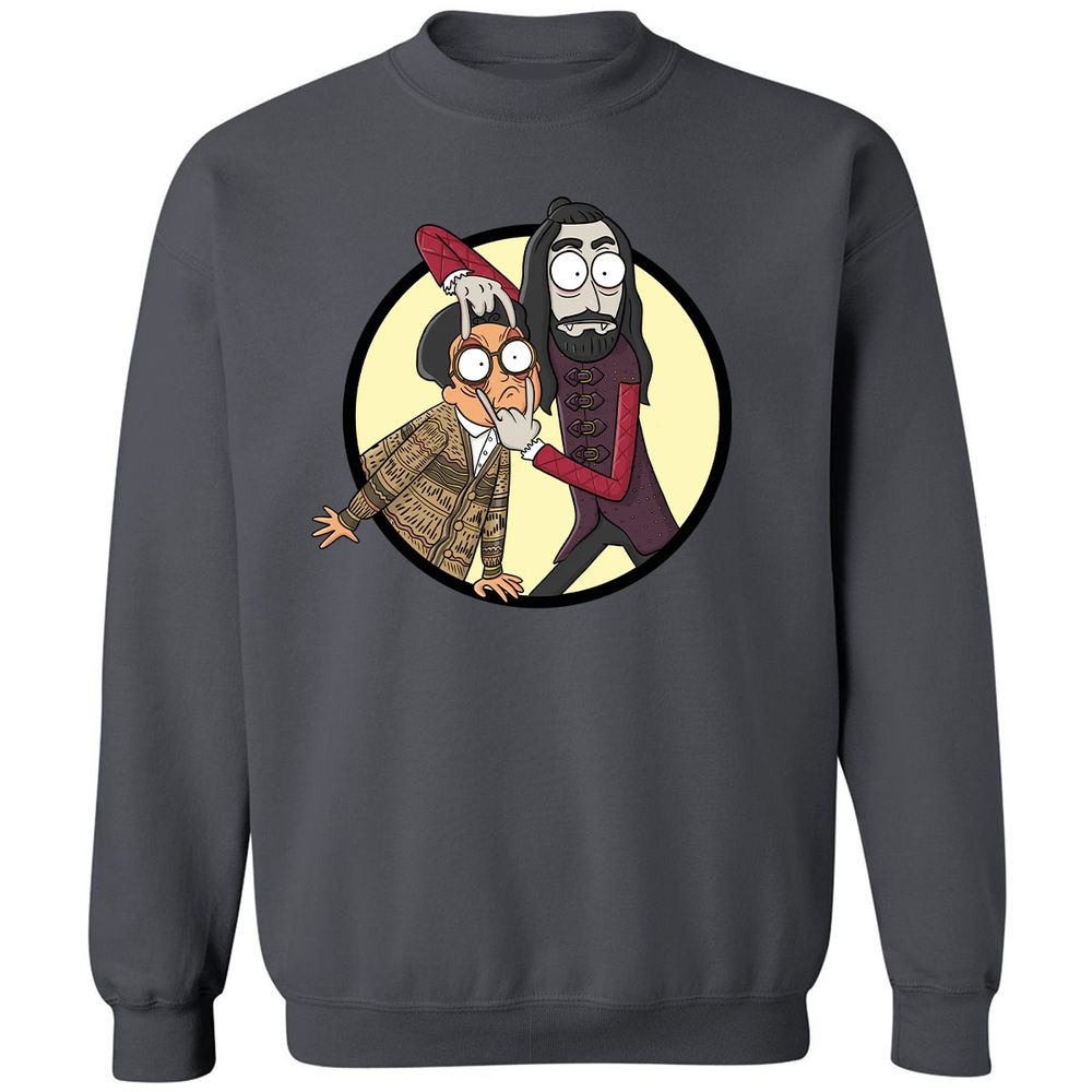 Classic Unisex Sweatshirt - 8QGTPZHX - Charcoal - 7