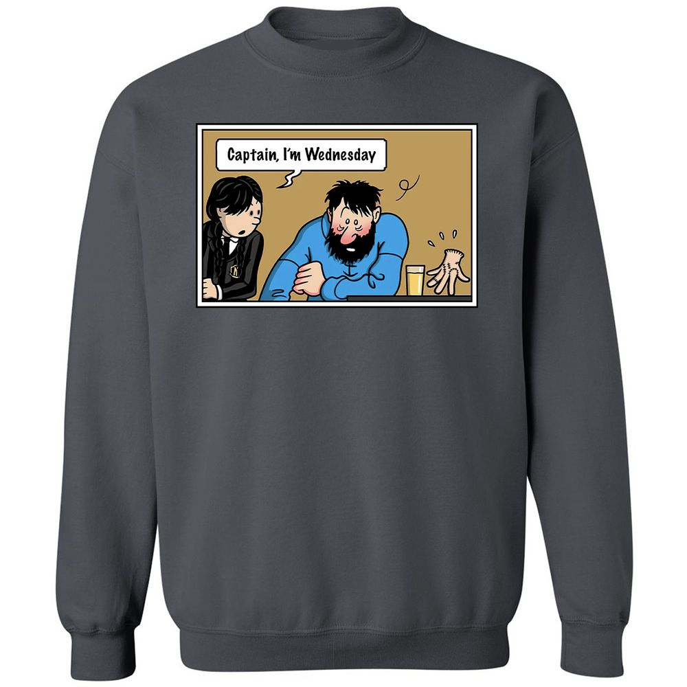 Classic Unisex Sweatshirt - 179JEY3W - Charcoal - 7