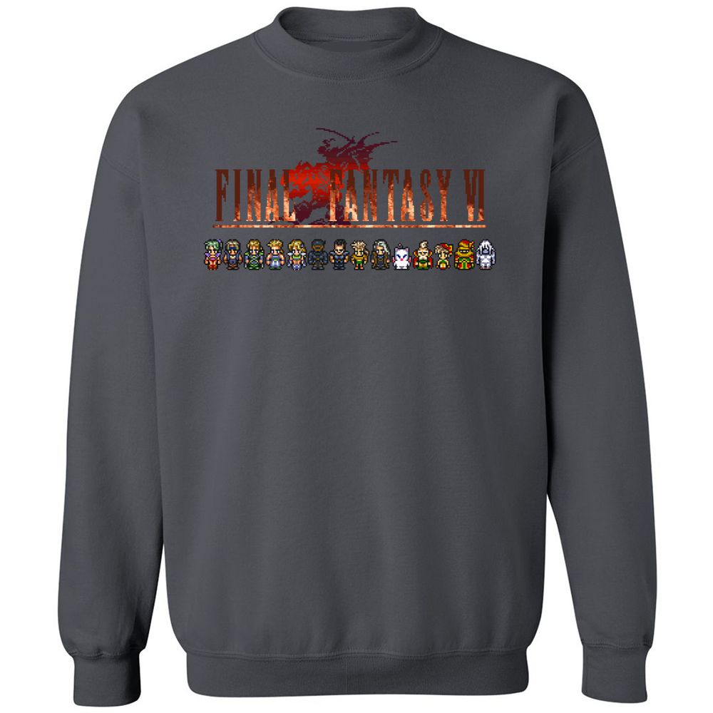 Classic Unisex Sweatshirt - XS6RE9UA - Charcoal - 7