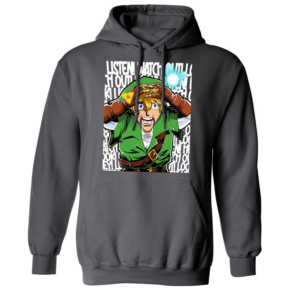 Classic Unisex Hoodie - KJEK48KP - Charcoal - 7