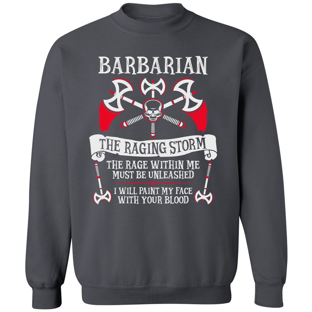 Classic Unisex Sweatshirt - 1VGC8DCM - Charcoal - 7