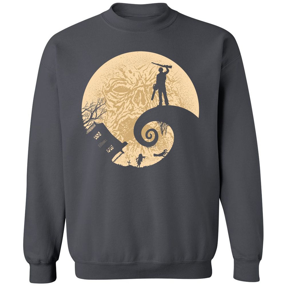 Classic Unisex Sweatshirt - Q5YR6AVU - Charcoal - 7
