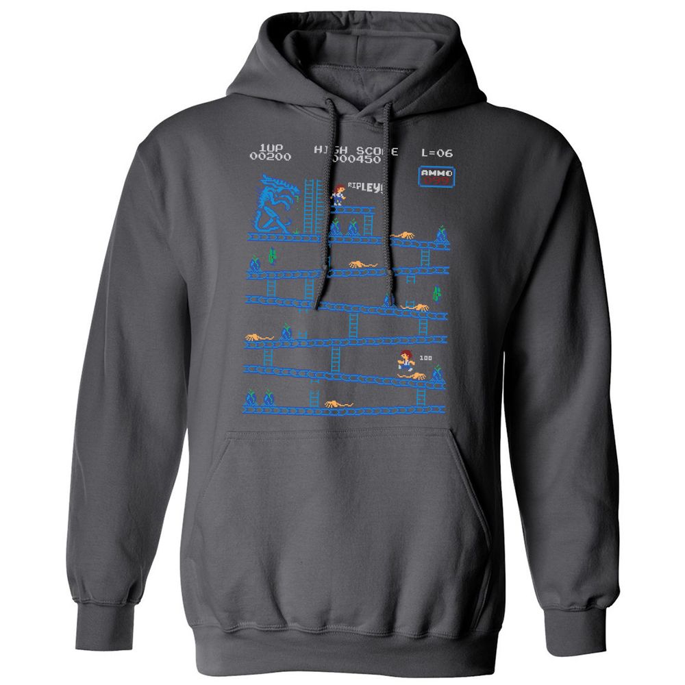 Classic Unisex Hoodie - UCSW1SMH - Charcoal - 7