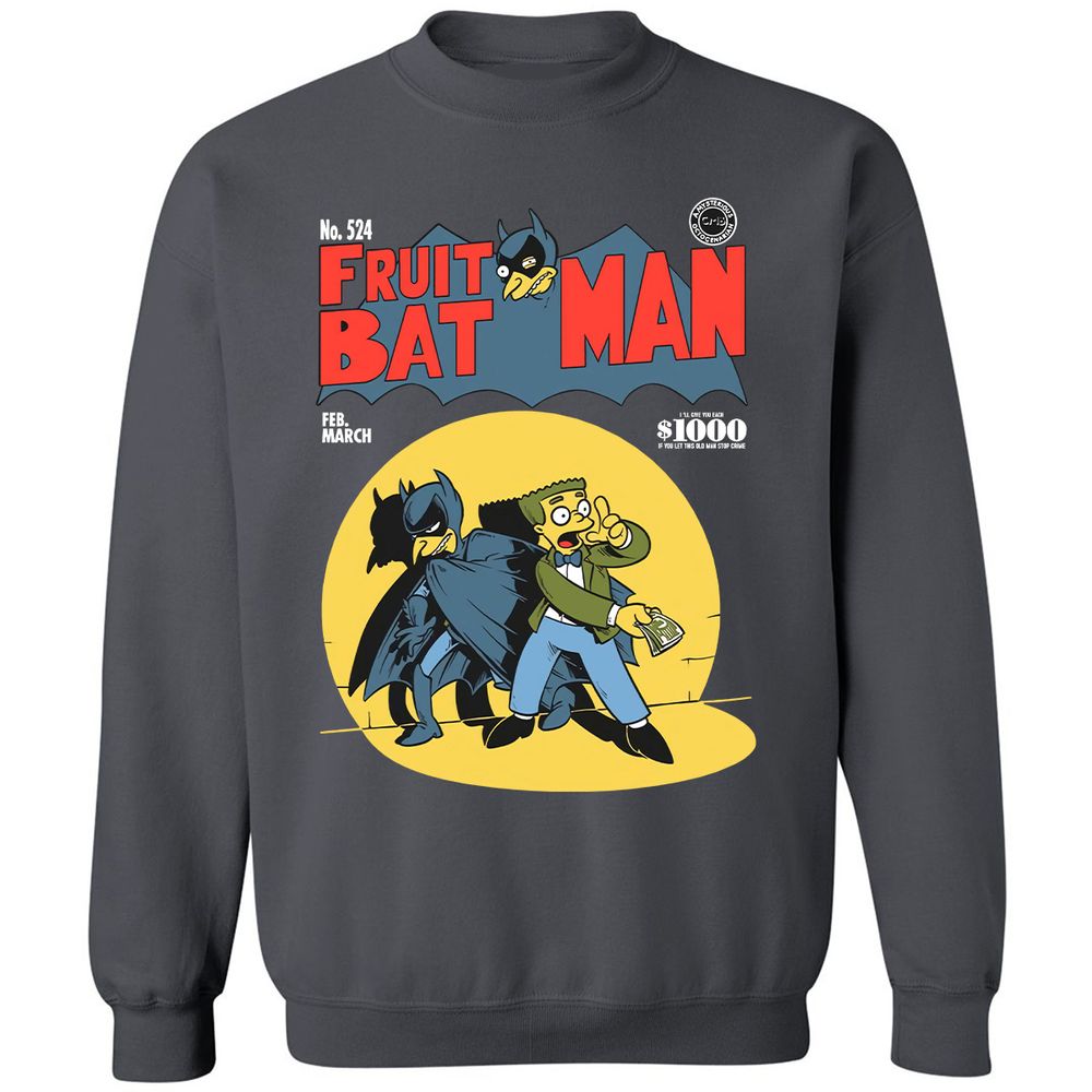 Classic Unisex Sweatshirt - 3HMYG3DQ - Charcoal - 7