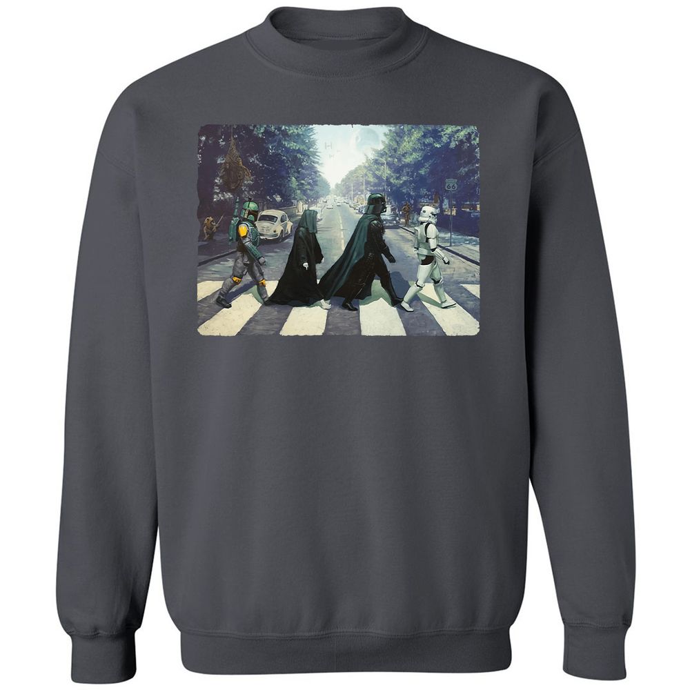 Classic Unisex Sweatshirt - BUCDTJWJ - Charcoal - 7