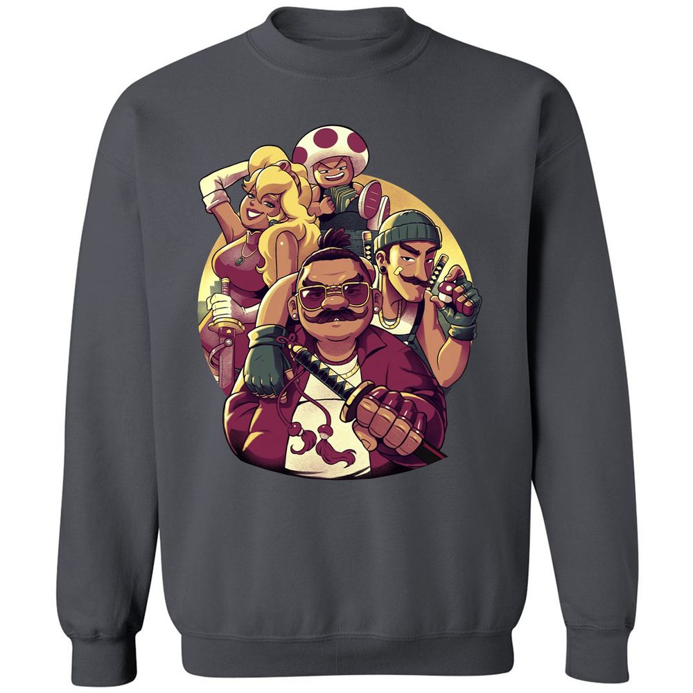 Classic Unisex Sweatshirt - MBCTPFEP - Charcoal - 7