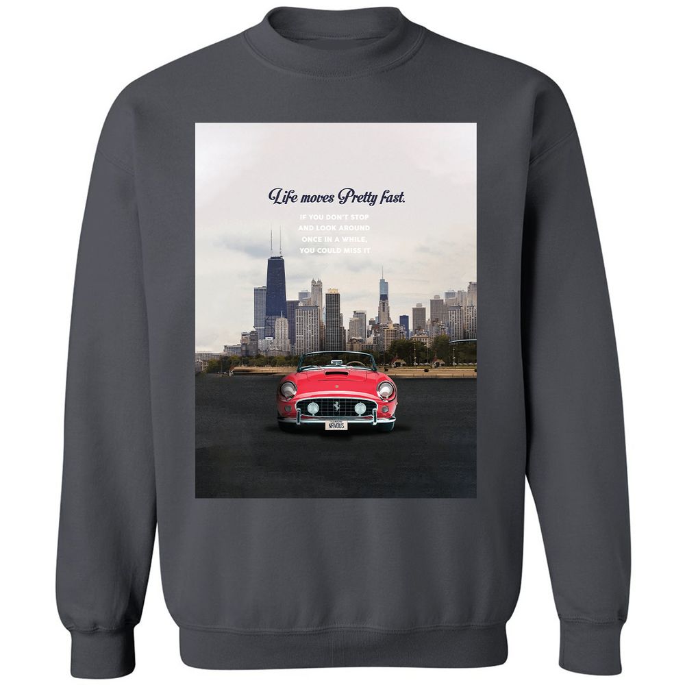 Classic Unisex Sweatshirt - C4GW81LN - Charcoal - 7