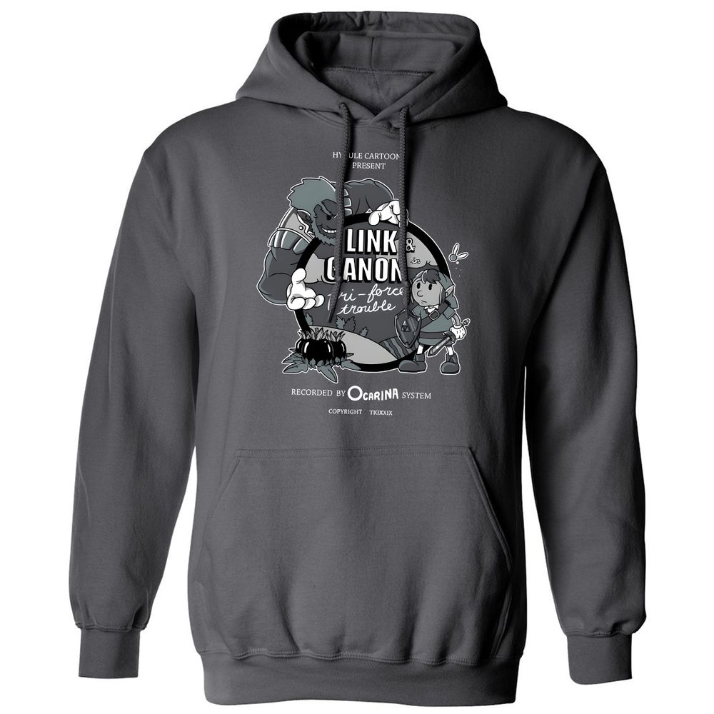 Classic Unisex Hoodie - LUBZH3AN - Charcoal - 7