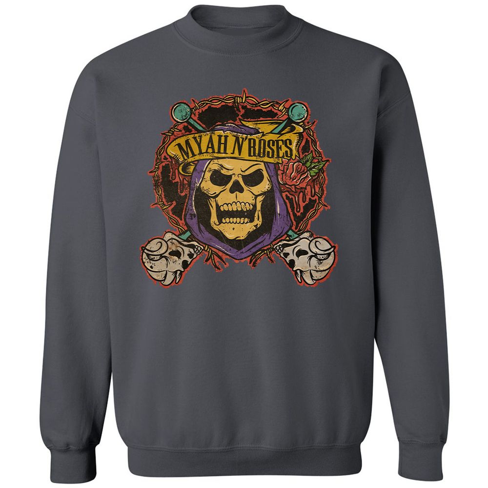 Classic Unisex Sweatshirt - BU78JJSU - Charcoal - 7