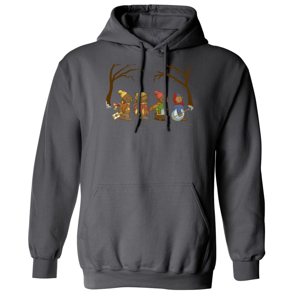 Classic Unisex Hoodie - RZD6AWMX - Charcoal - 7