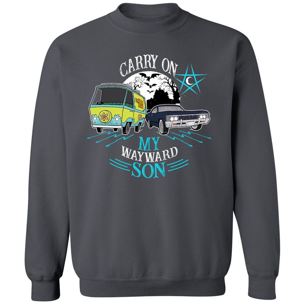 Classic Unisex Sweatshirt - UPKXTGYD - Charcoal - 7
