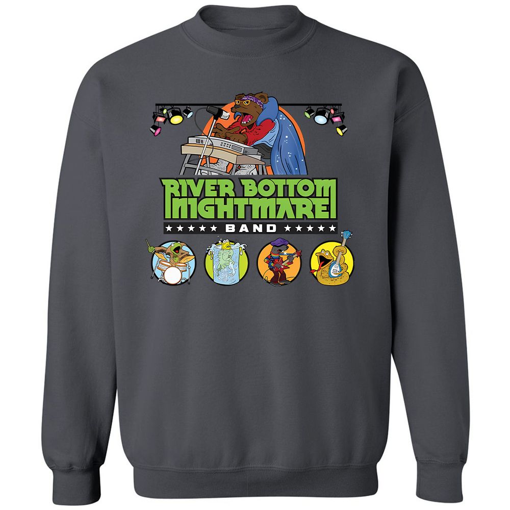 Classic Unisex Sweatshirt - YAQJFXPH - Charcoal - 7