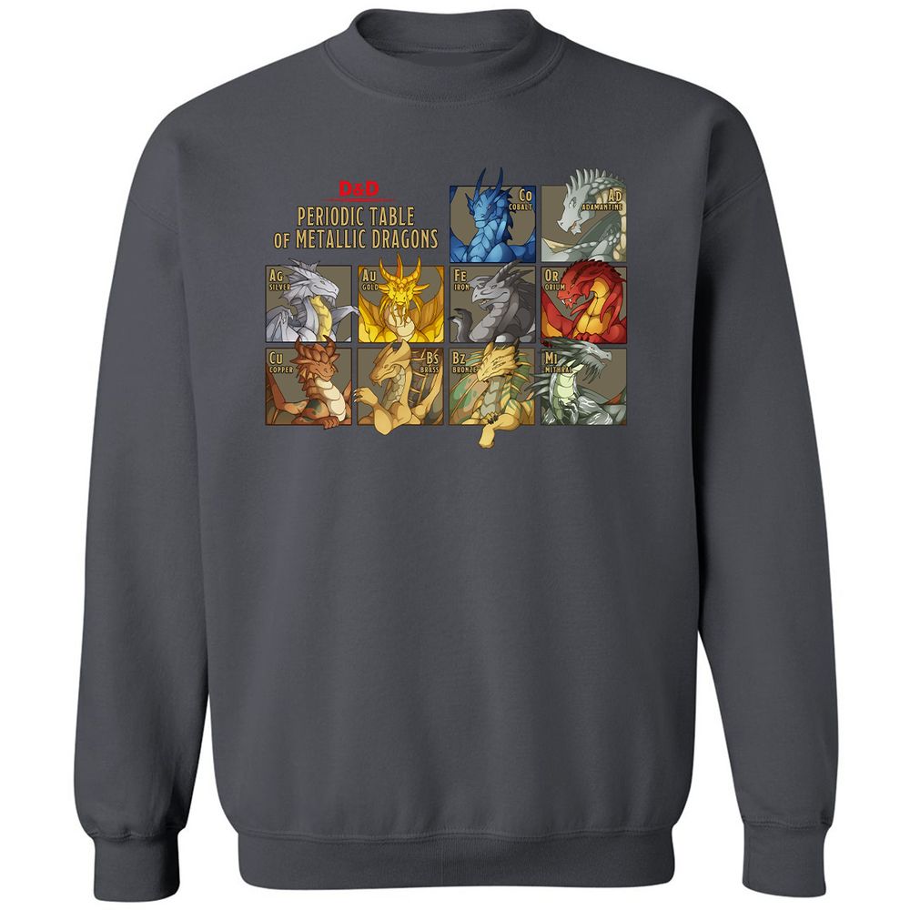 Classic Unisex Sweatshirt - 1VHHGBTT - Charcoal - 7