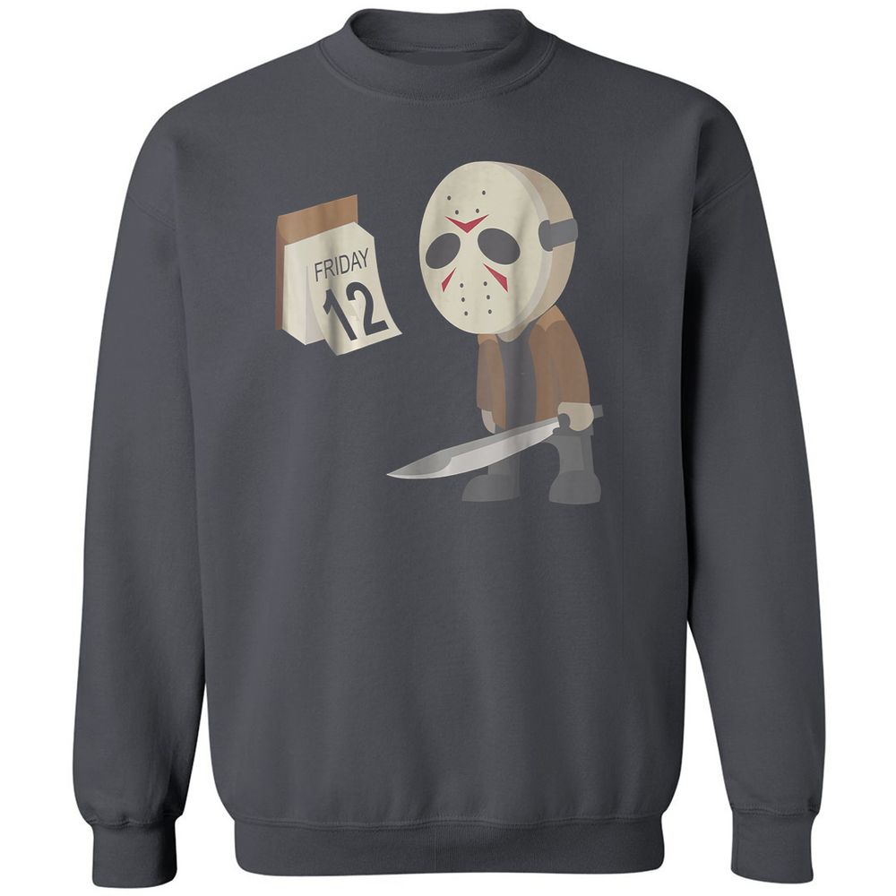 Classic Unisex Sweatshirt - YT8A2CJK - Charcoal - 7