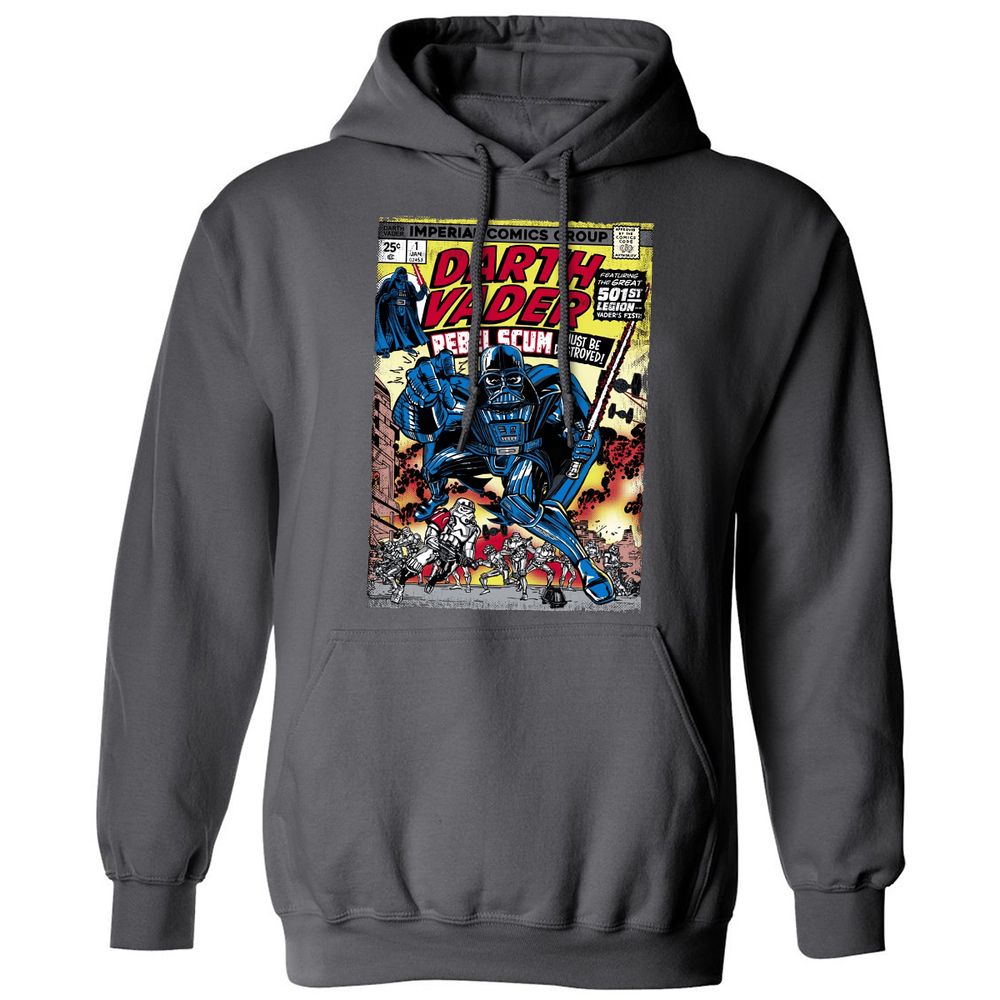 Classic Unisex Hoodie - 2HT2W6V6 - Charcoal - 7