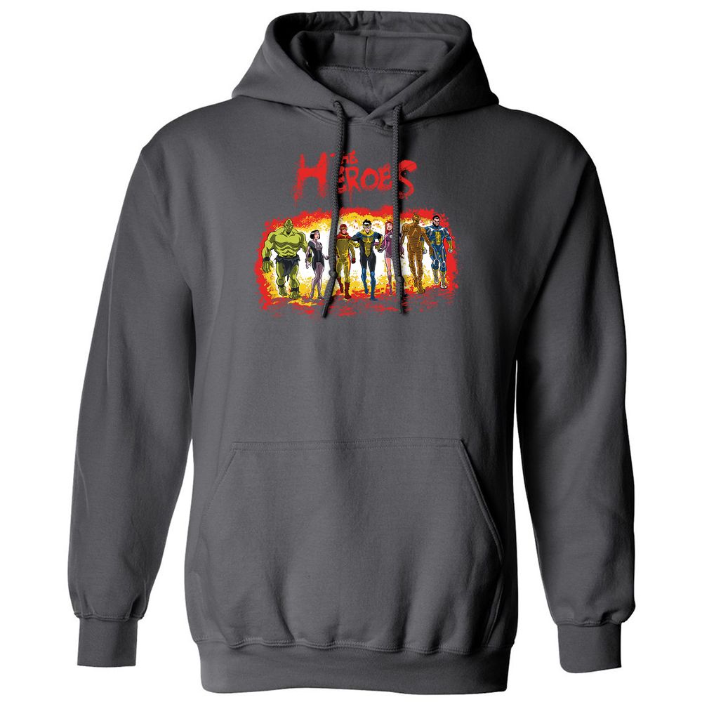Classic Unisex Hoodie - J7MK5ZLS - Charcoal - 7