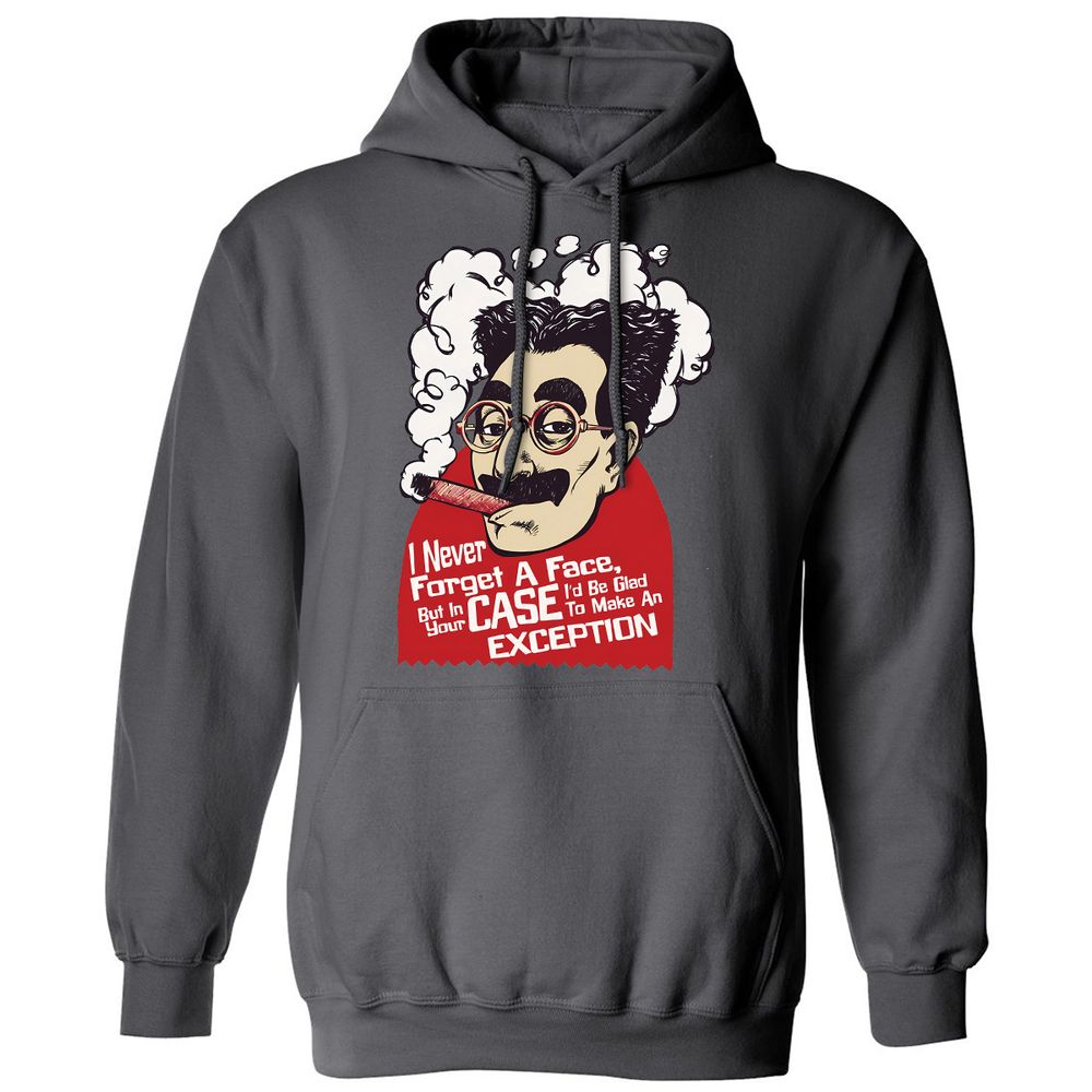 Classic Unisex Hoodie - Z51WU8A6 - Charcoal - 7