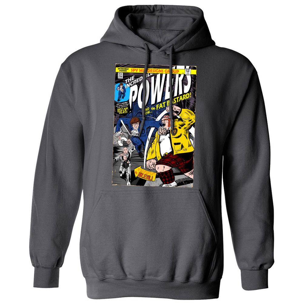 Classic Unisex Hoodie - CQRKZFU8 - Charcoal - 7