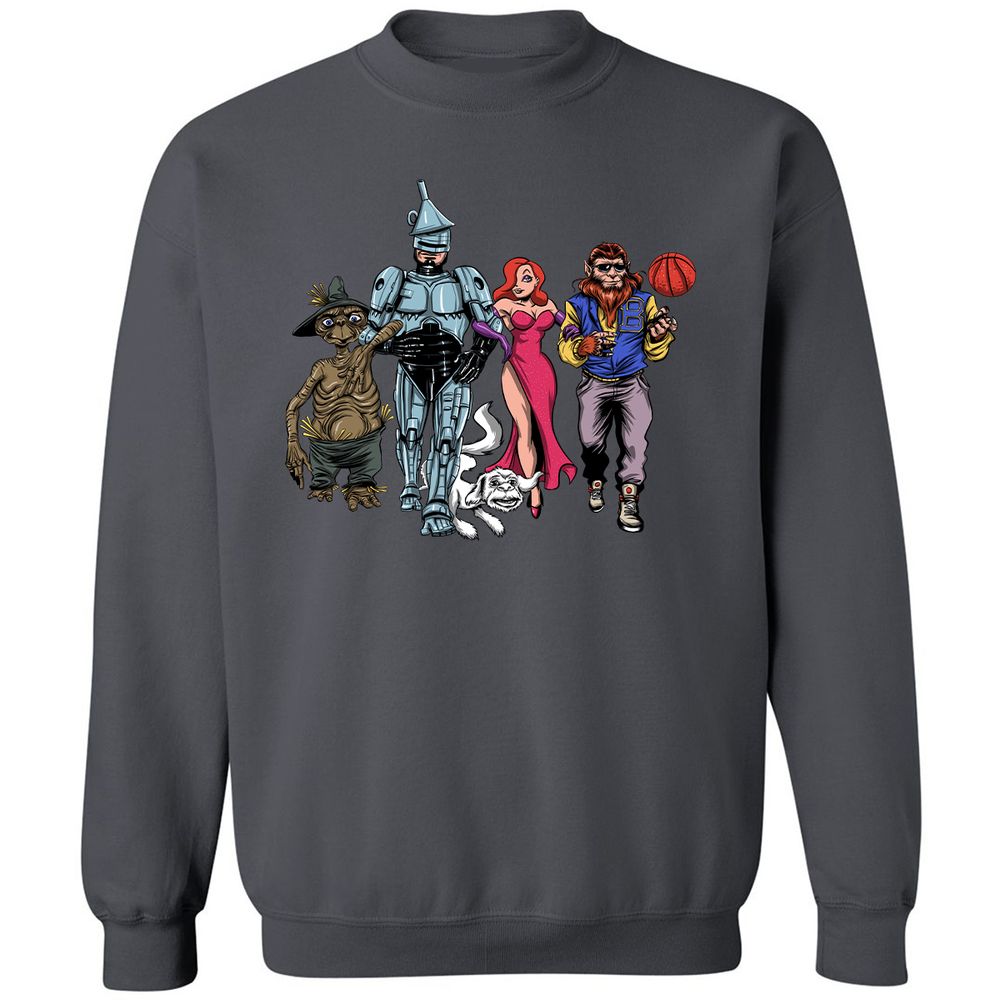Classic Unisex Sweatshirt - 3BJW4G6R - Charcoal - 7