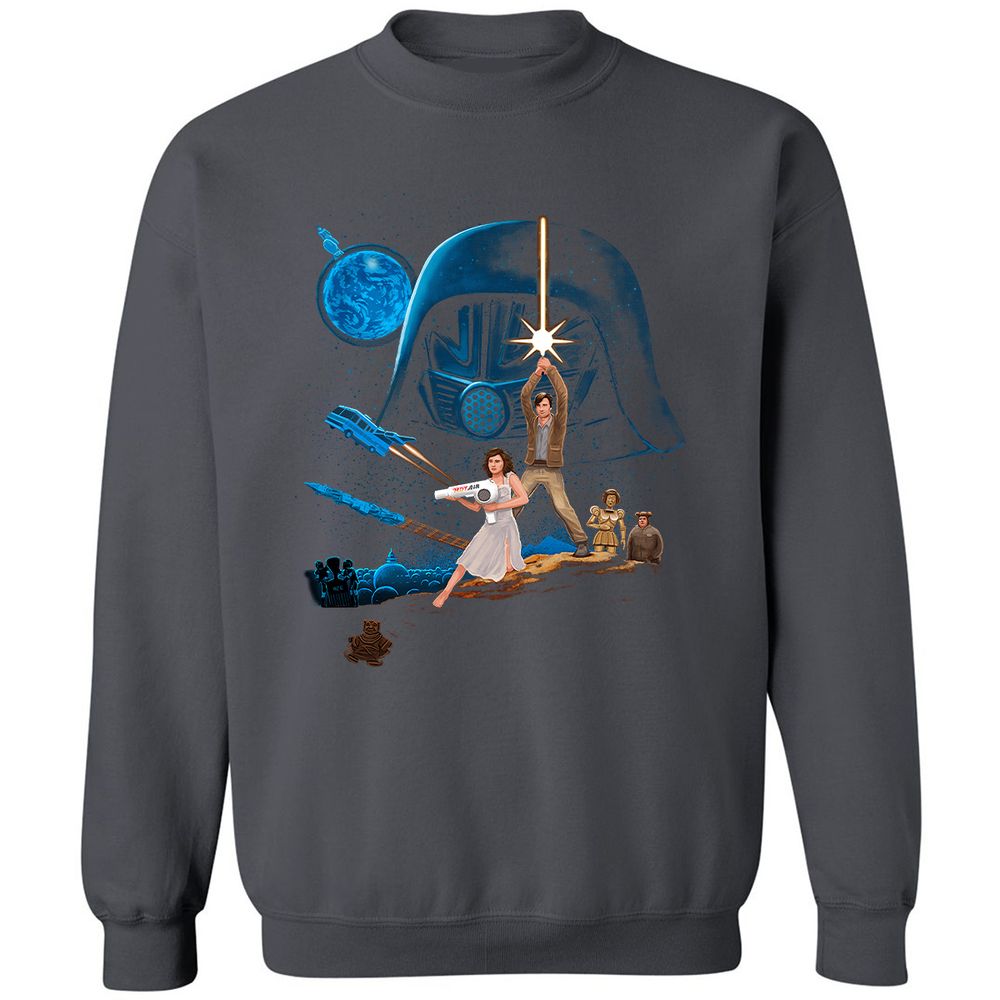 Classic Unisex Sweatshirt - 6ATR42NW - Charcoal - 7