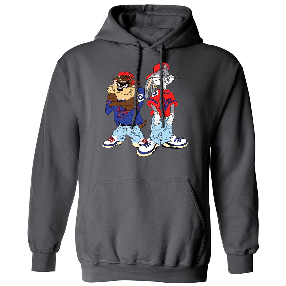 Classic Unisex Hoodie - Z6F8KA89 - Charcoal - 7