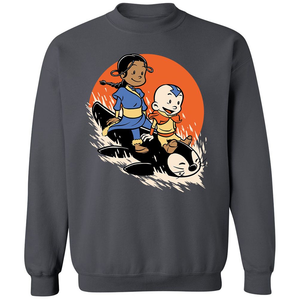 Classic Unisex Sweatshirt - P32EL6J3 - Charcoal - 7