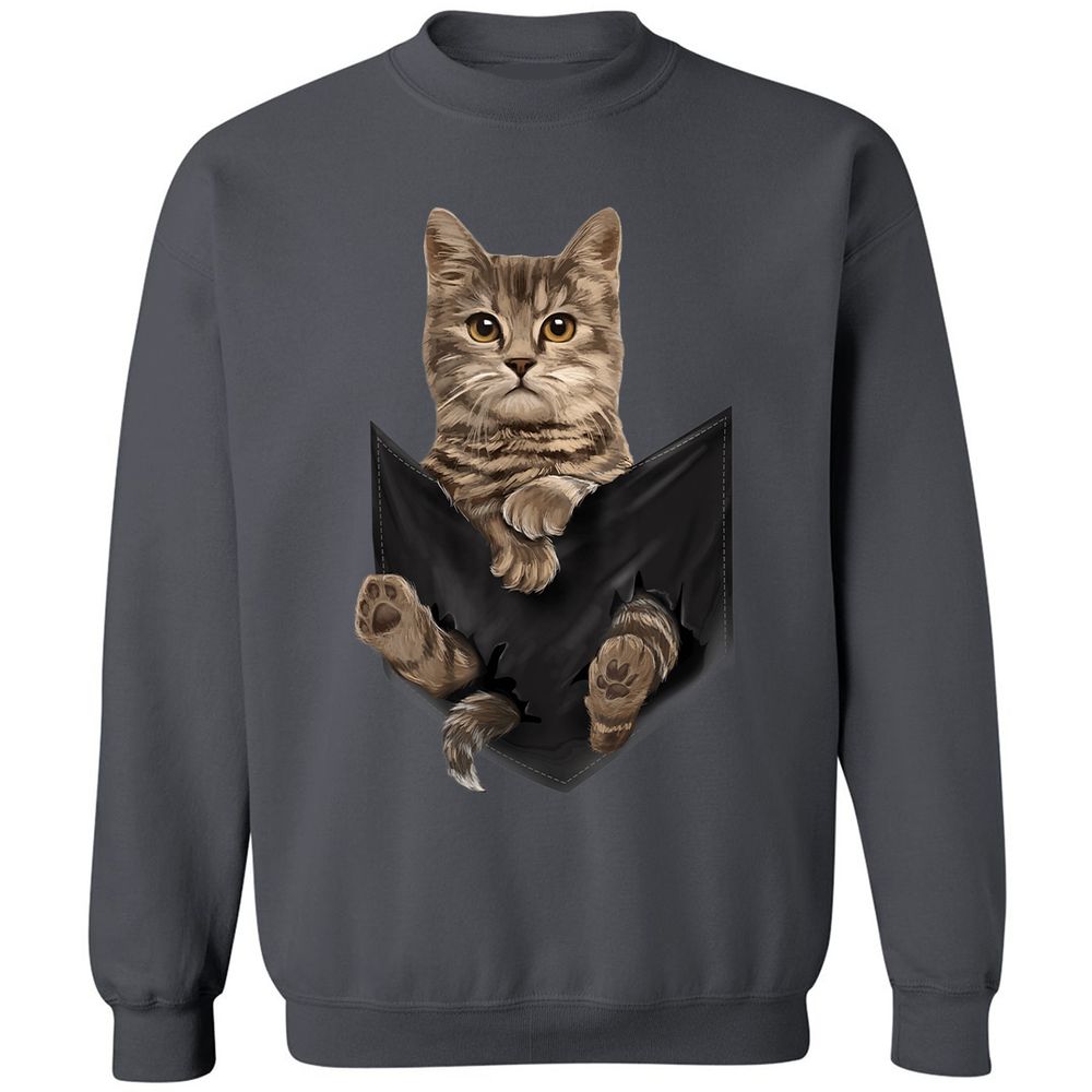 Classic Unisex Sweatshirt - 7RU9M2ZM - Charcoal - 7