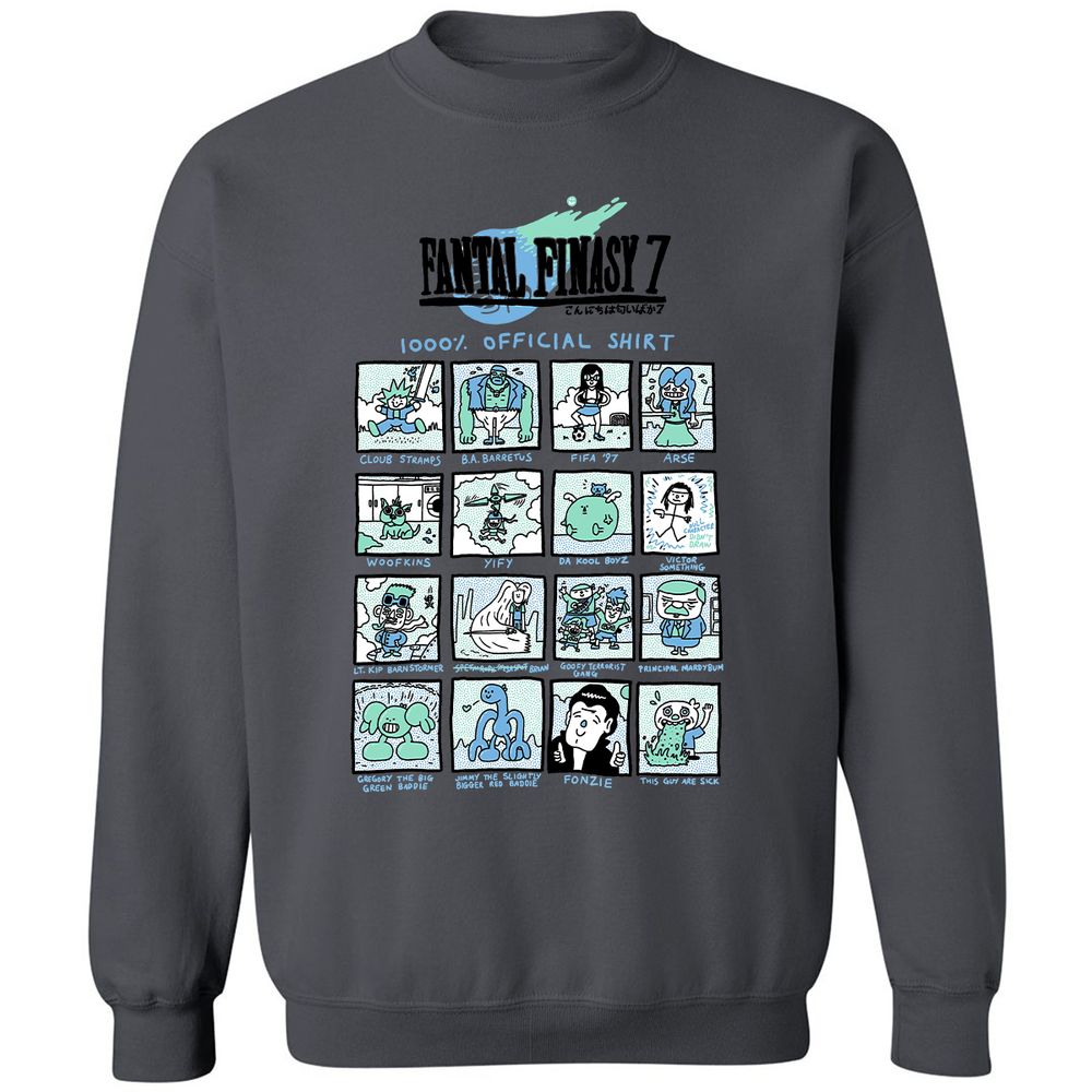Classic Unisex Sweatshirt - AA8WBHCN - Charcoal - 7
