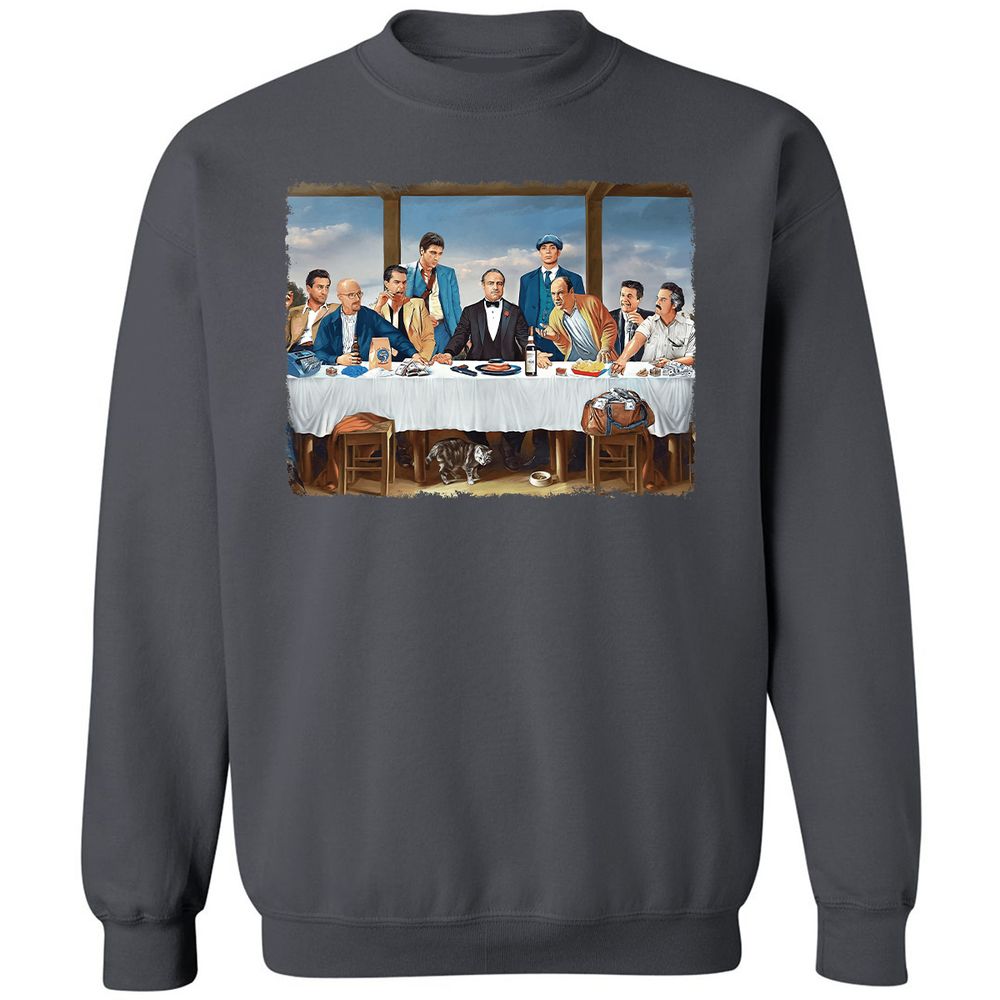 Classic Unisex Sweatshirt - P4NMKT8Y - Charcoal - 7