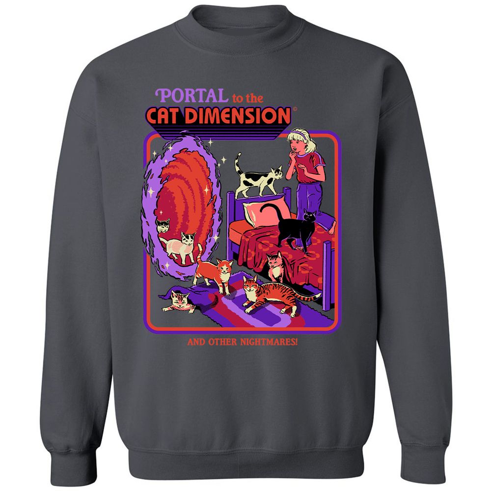 Classic Unisex Sweatshirt - 1F88XKGT - Charcoal - 7