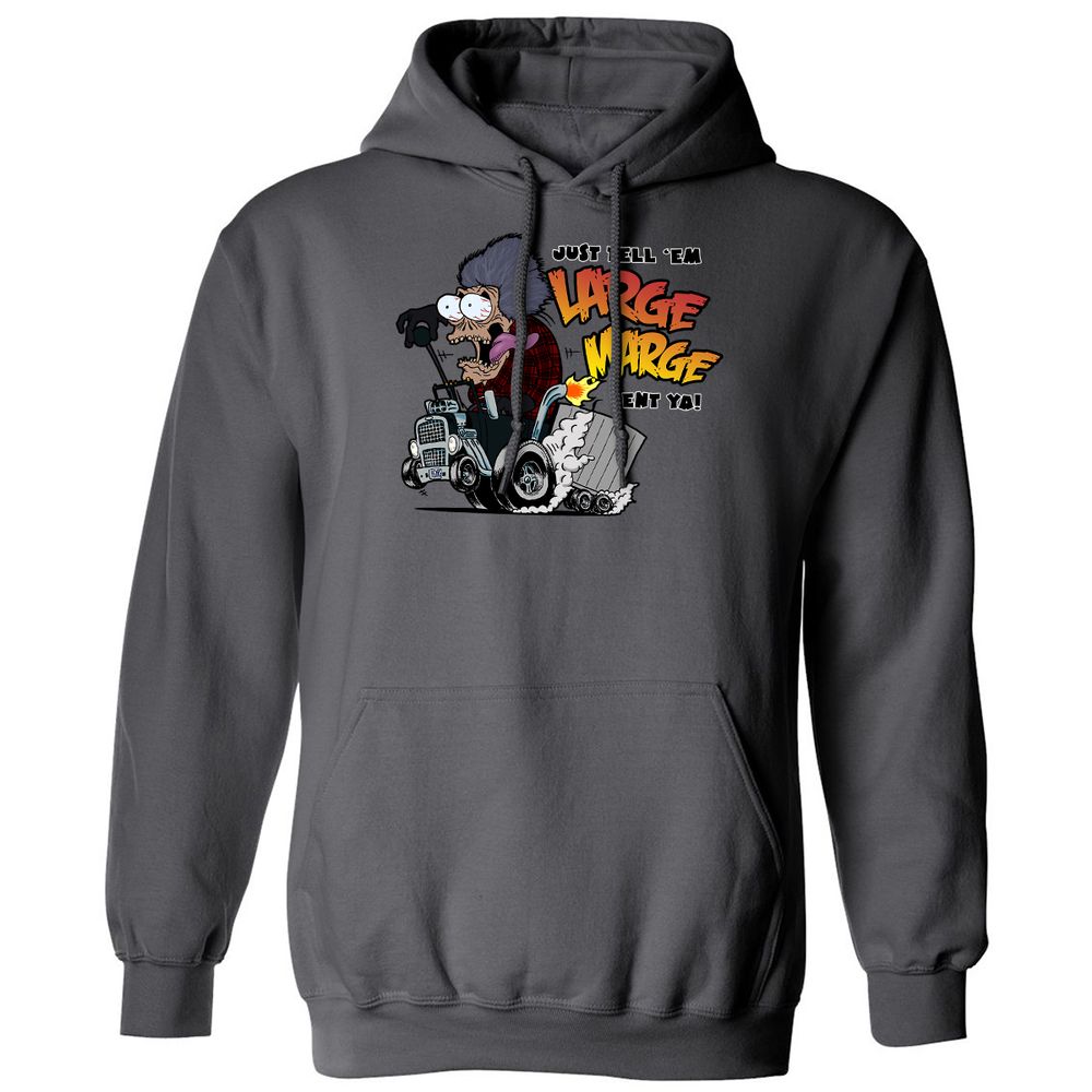Classic Unisex Hoodie - MZVGSNTK - Charcoal - 7