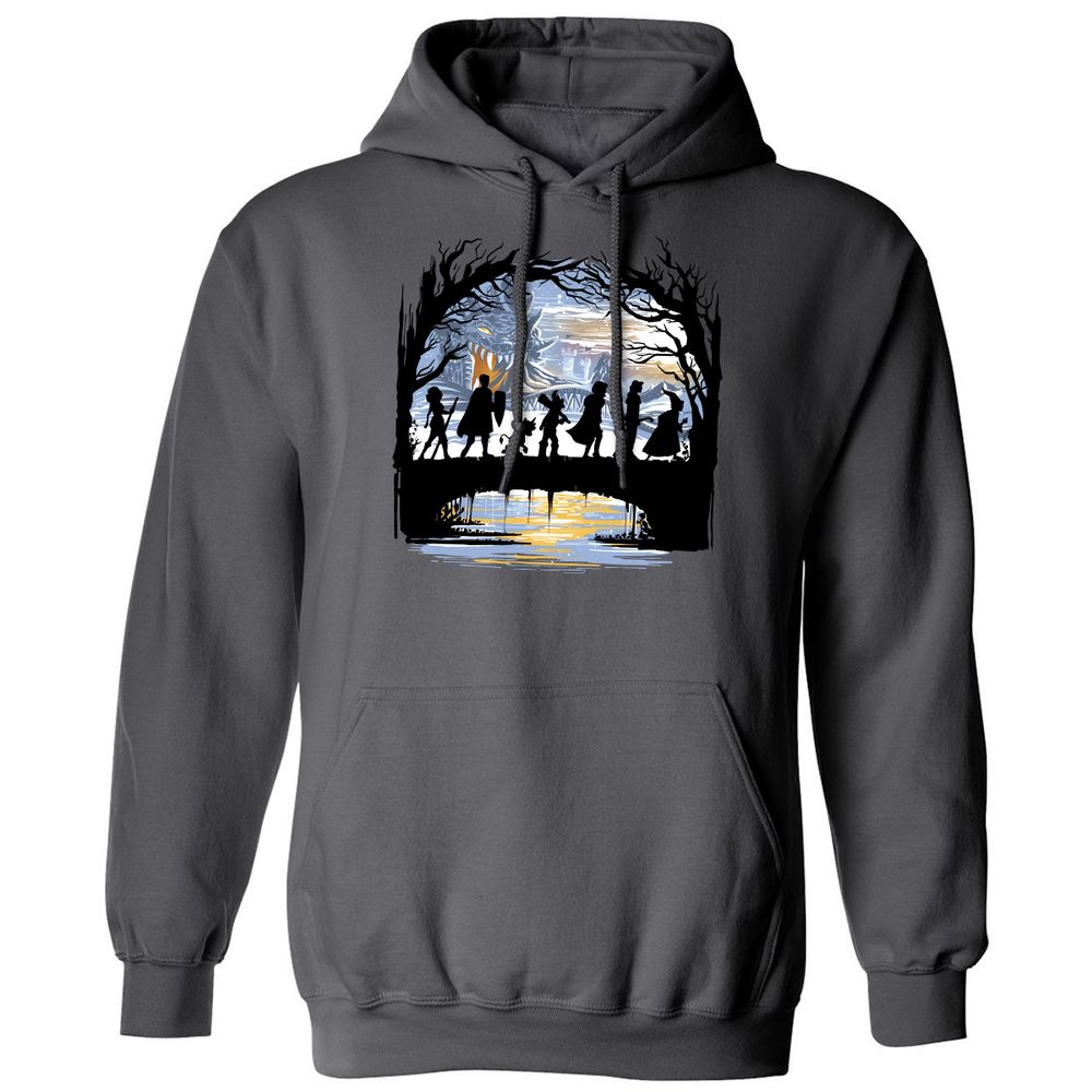 Classic Unisex Hoodie - MRZRKSM5 - Charcoal - 7