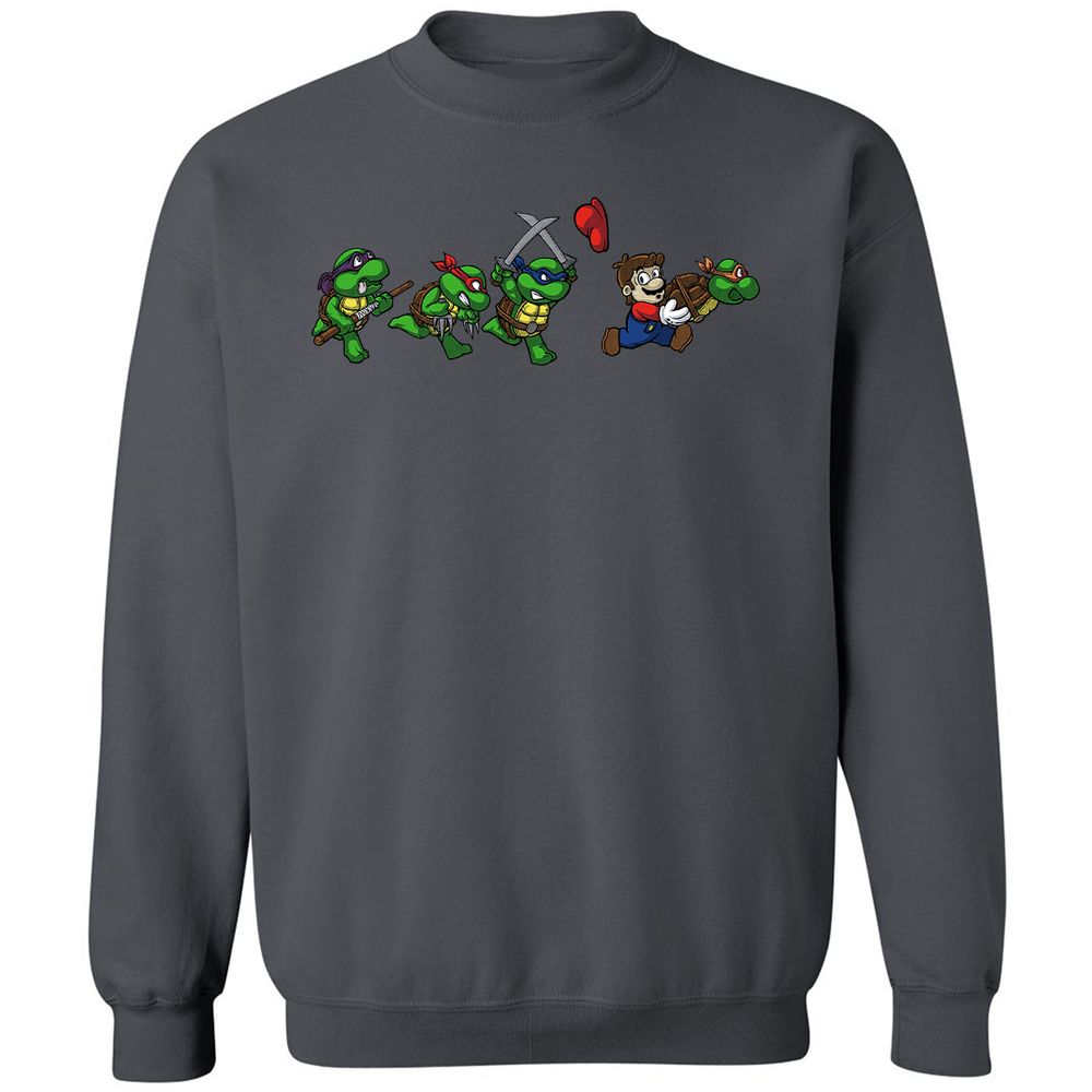 Classic Unisex Sweatshirt - 5W9JMQSM - Charcoal - 7
