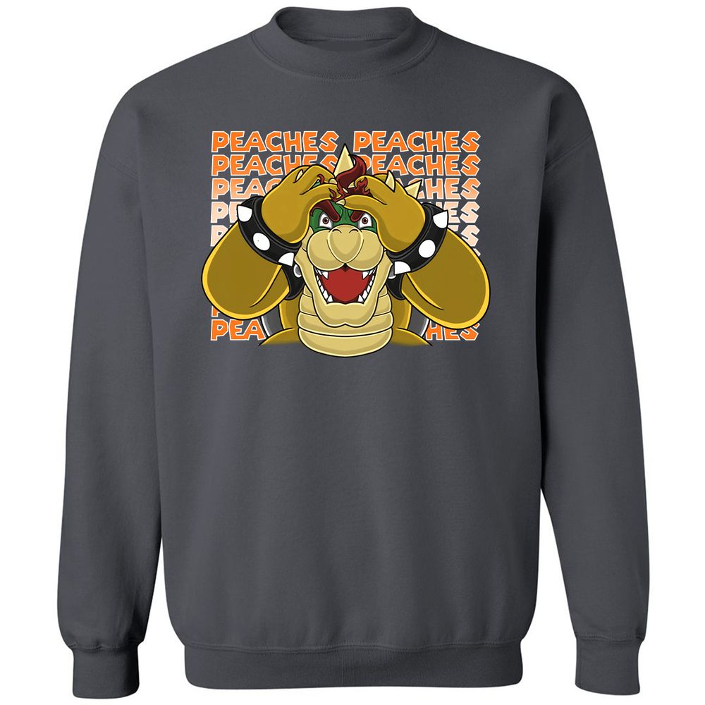 Classic Unisex Sweatshirt - 9X6Q973E - Charcoal - 7