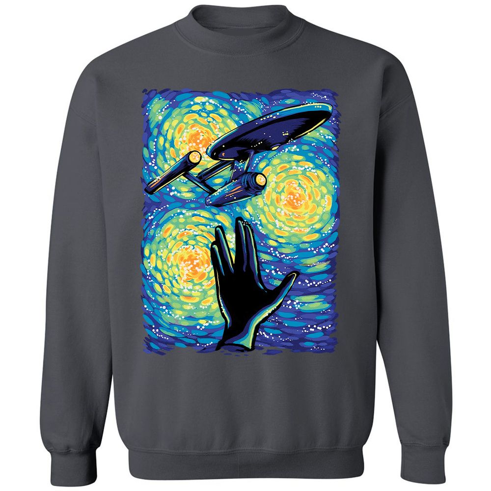 Classic Unisex Sweatshirt - CTHE73J7 - Charcoal - 7