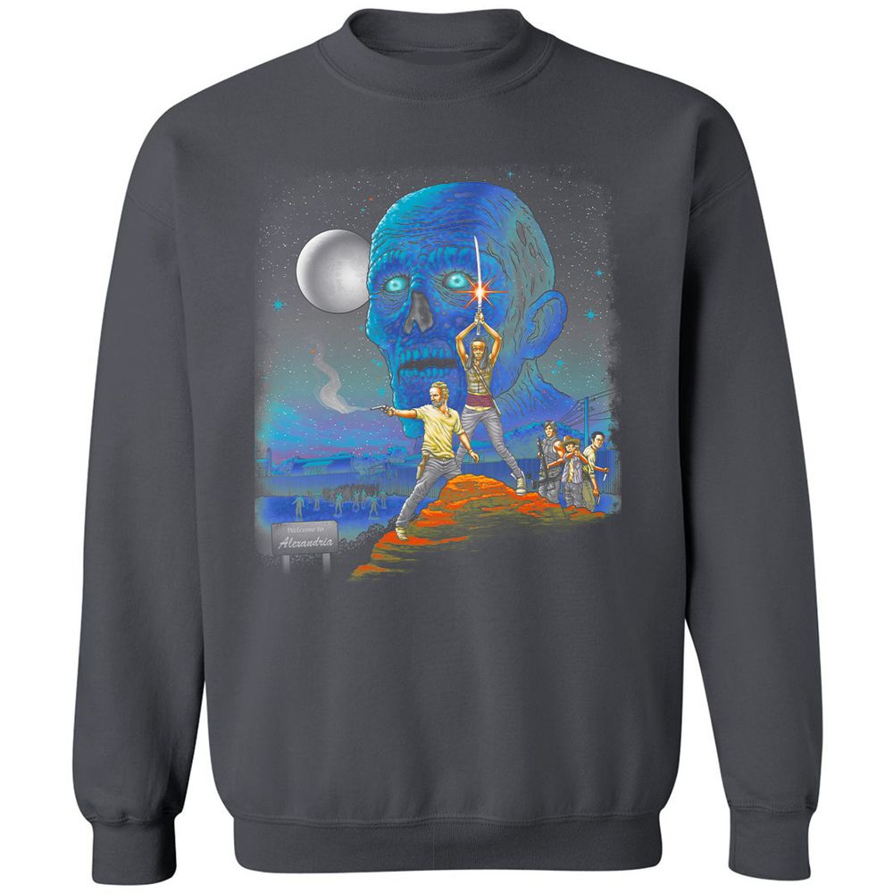 Classic Unisex Sweatshirt - 3YLE1AVC - Charcoal - 7