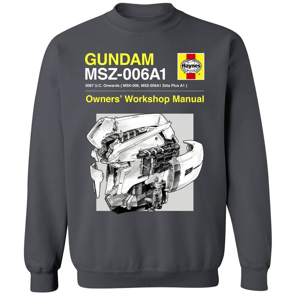 Classic Unisex Sweatshirt - TZWX7M6X - Charcoal - 7
