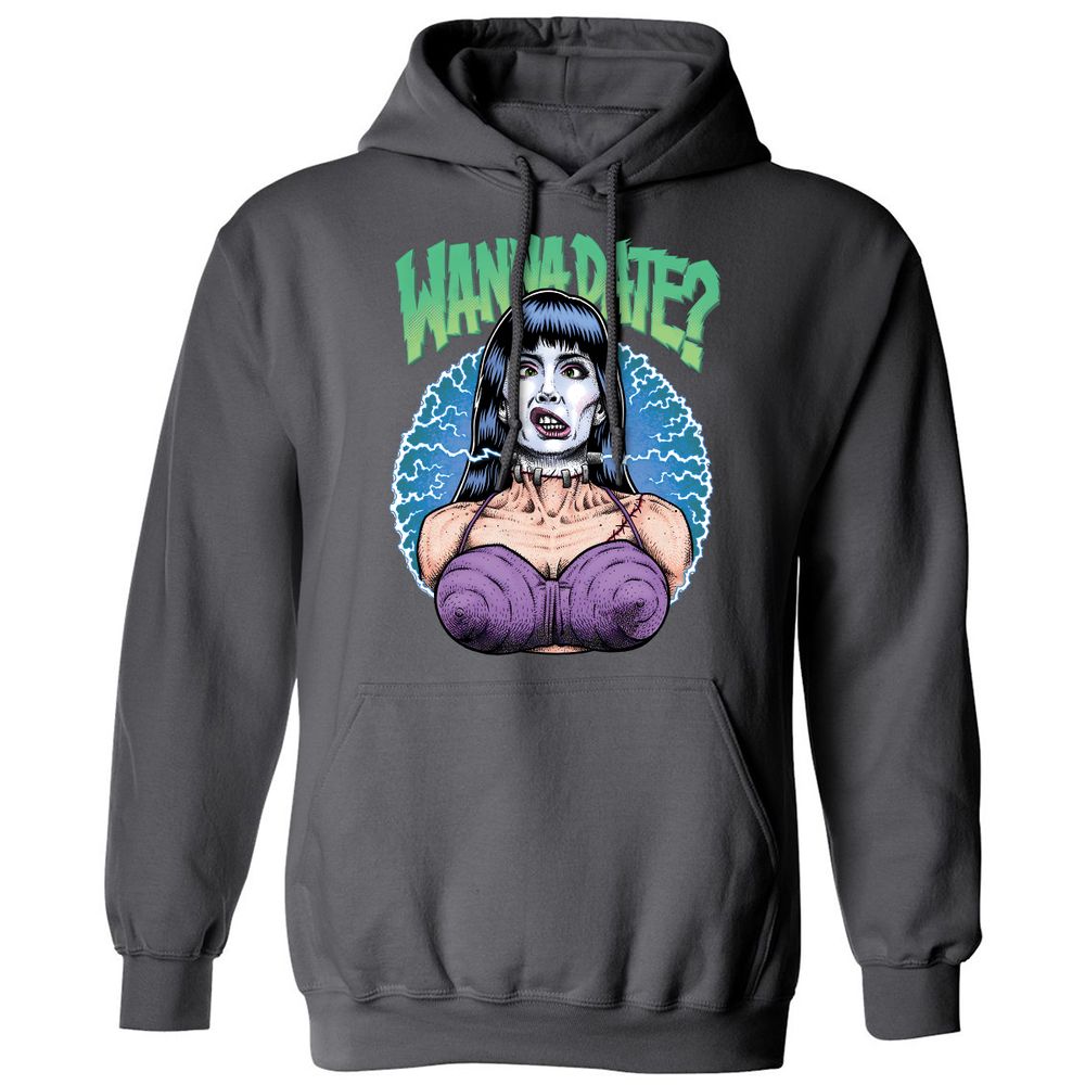 Classic Unisex Hoodie - ELA83KU9 - Charcoal - 7