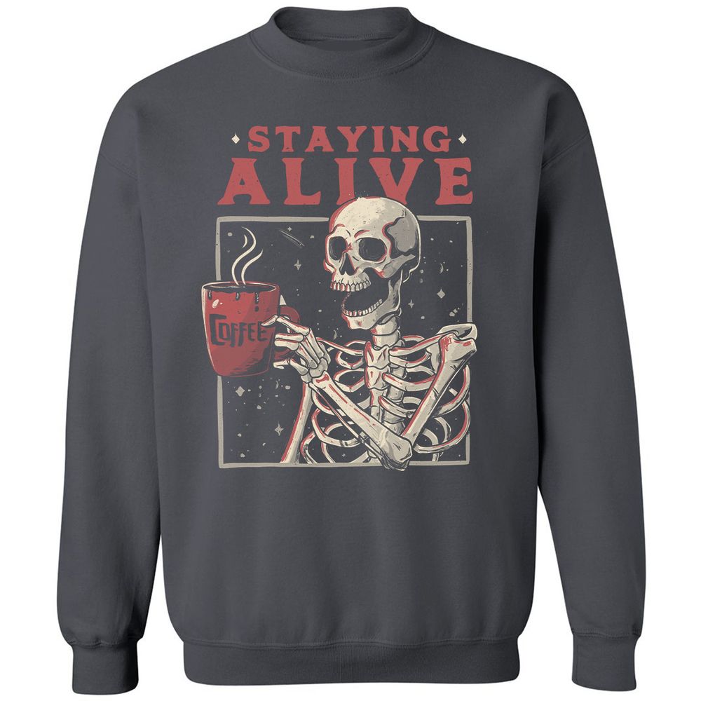 Classic Unisex Sweatshirt - 9QCSUPGN - Charcoal - 7