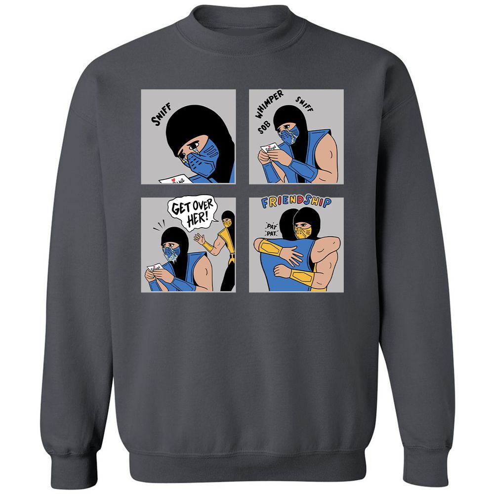 Classic Unisex Sweatshirt - 6CE16WJL - Charcoal - 7
