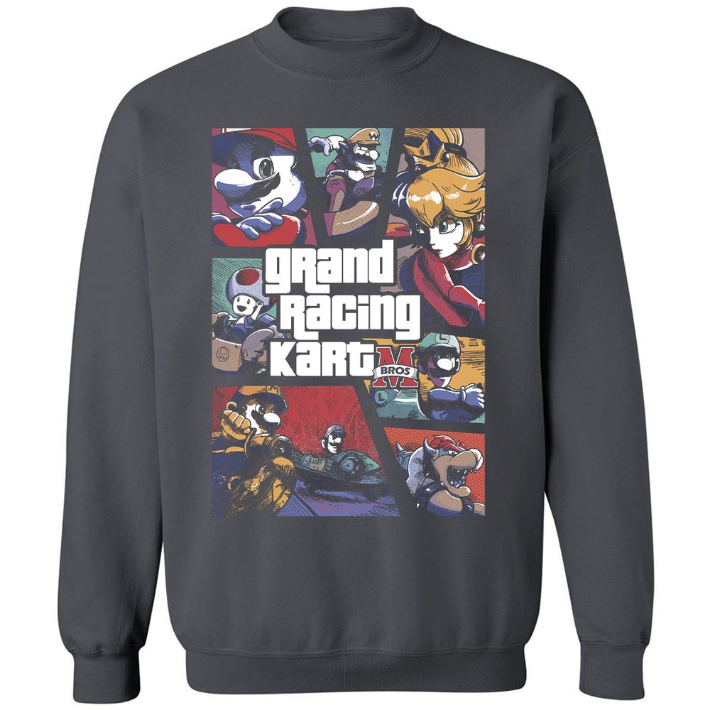 Classic Unisex Sweatshirt - 5QXCDWDQ - Charcoal - 7