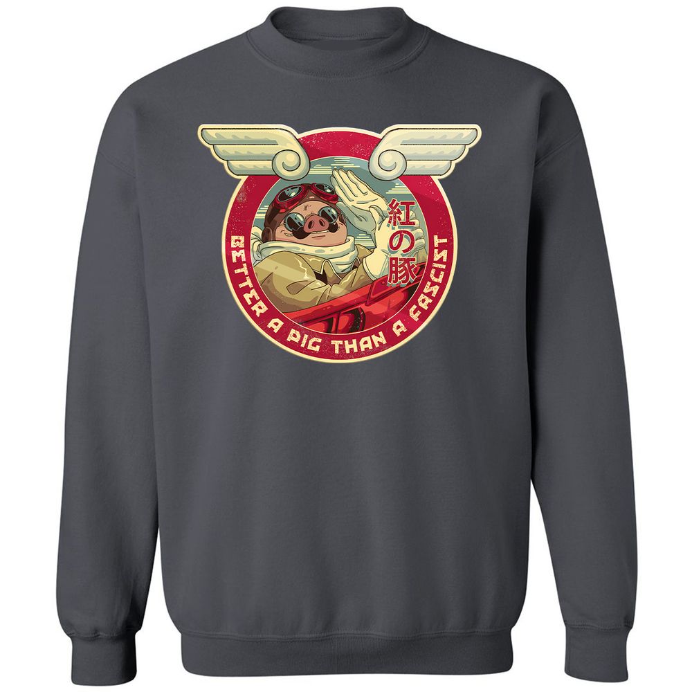 Classic Unisex Sweatshirt - HUU4U4D1 - Charcoal - 7