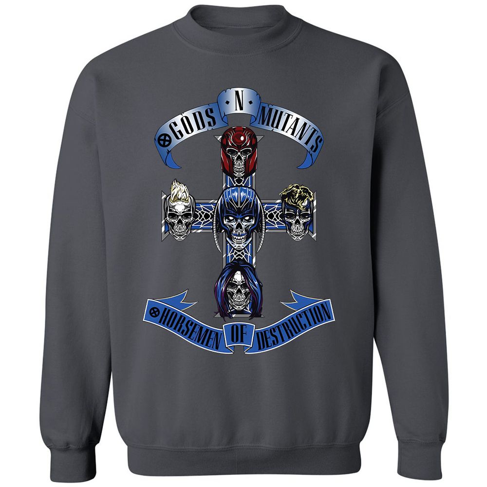 Classic Unisex Sweatshirt - V47QGTG8 - Charcoal - 7