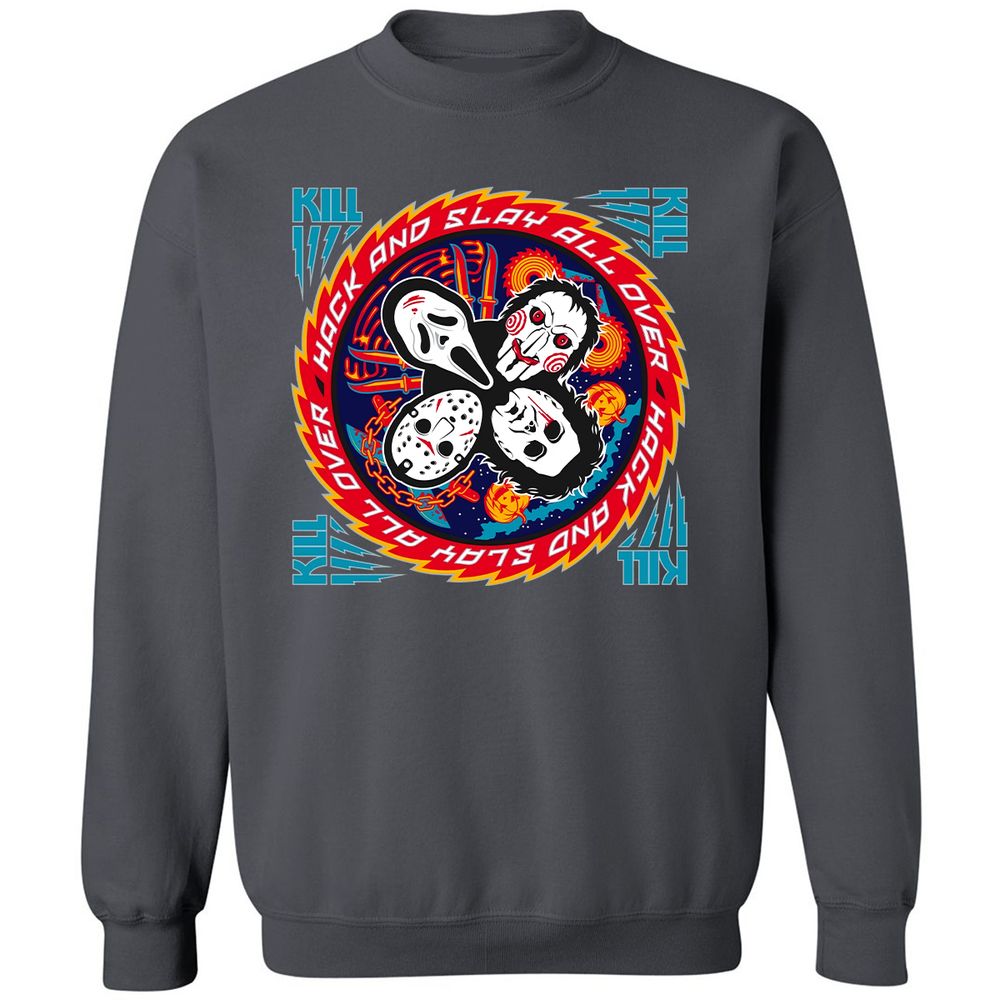 Classic Unisex Sweatshirt - VTEMCDPB - Charcoal - 7