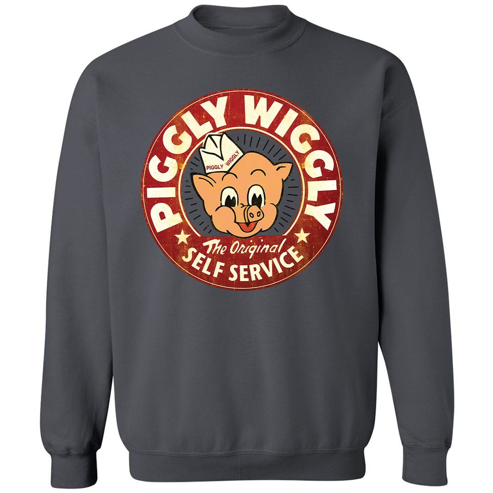Classic Unisex Sweatshirt - LH272YV9 - Charcoal - 7
